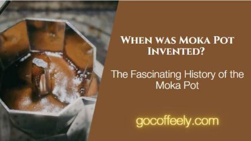 when was the moka pot invented