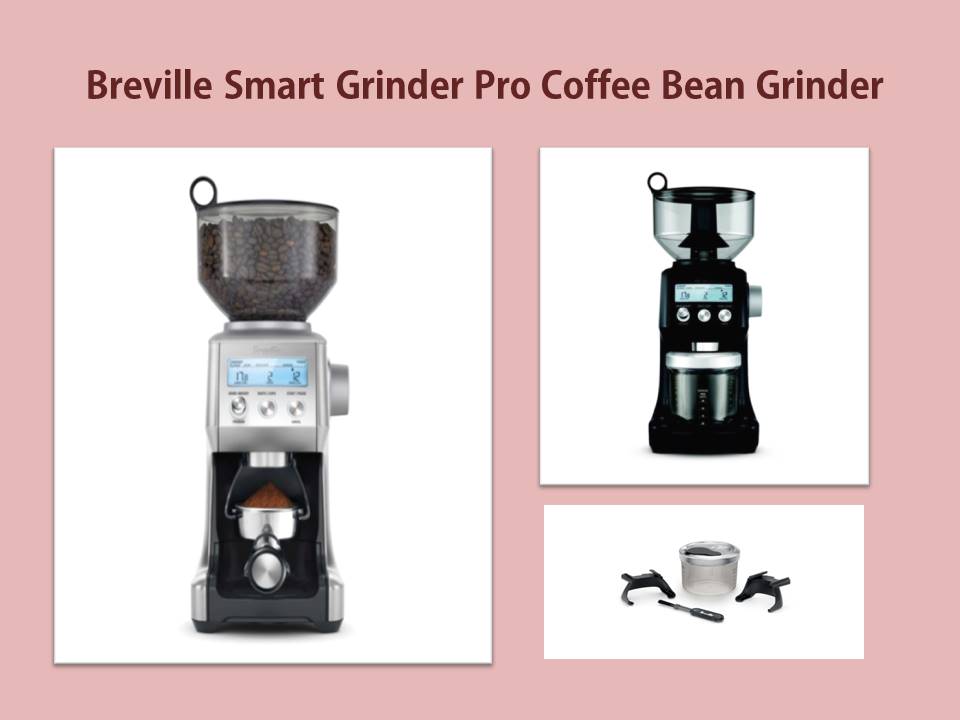 Breville Smart Grinder Pro Coffee Bean Grinder - one of the best electric coffee grinder for pour over coffee