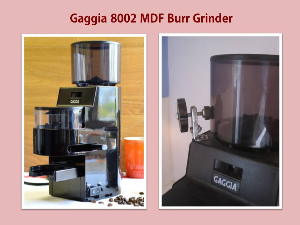 Gaggia-8002-MDF-Burr-Grinder - one of the best electric coffee grinder for pour over