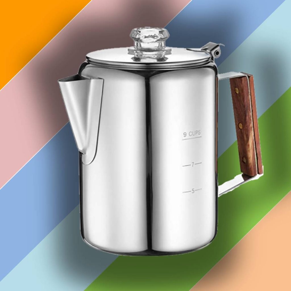how does a percolator coffee pot work
