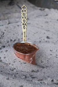 Elegant Design of Turkish Coffee Pot