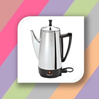 Presto 02811 12-Cup Stainless Steel Coffee Maker-one of the best non toxic coffee maker