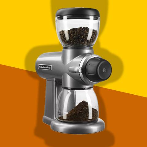 KitchenAid Burr Coffee Grinder - One of the best coffee grinder for moka pot