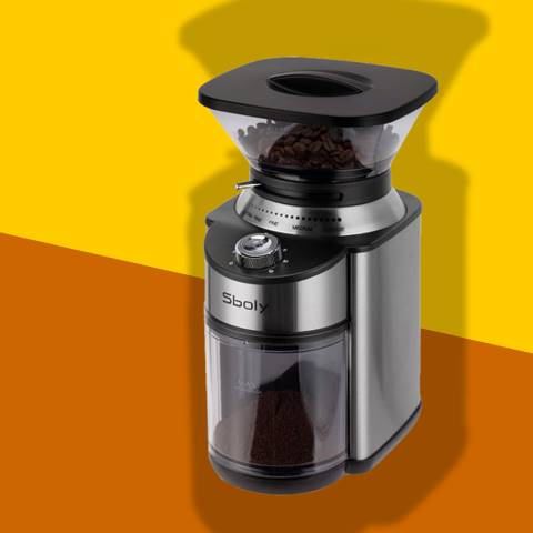 Sboly Conical Burr Coffee Grinder - One of the best coffee grinder for moka pot