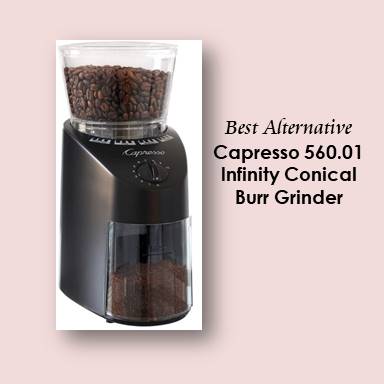 Capresso 560.01 Infinity Conical Burr Grinder- One of the best coffee grinder for french press