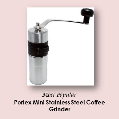 Porlex Mini Stainless Steel Coffee Grinder- One of the best coffee grinder for french press